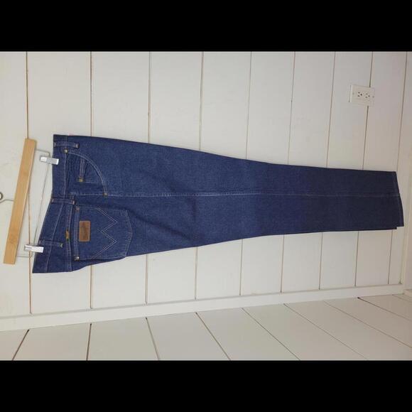 Wrangler 47MWZ Regular Fit 38x38 dark denim jeans - Picture 1 of 4